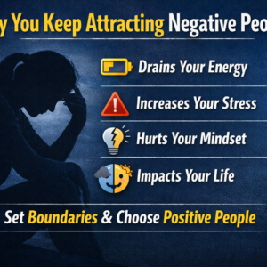Why you keep attracting negative people and how it affects your mental health, growth, and success?