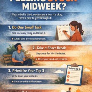 How to overcome a midweek slump: Simple steps to boost energy and productivity
